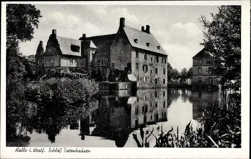 Ak Halle in Westfalen, Schloss Tatenhausen