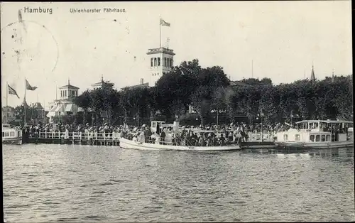 Ak Hamburg Nord Uhlenhorst, Uhlenhorster Fährhaus