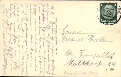 Ak Ostseebad Ahlbeck Heringsdorf auf Usedom, Wasserpartie, Segelboote, Fähre