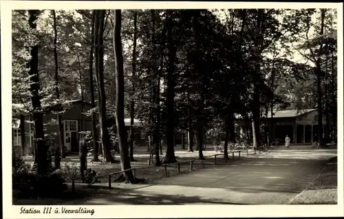 Ak Strang Bad Rothenfelde am Teutoburger Wald, Waldkrankenhaus, Station III und Verwaltung