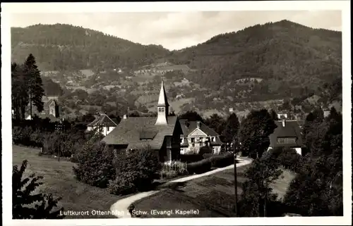 Ak Ottenhöfen im Schwarzwald, Evangl. Kapelle