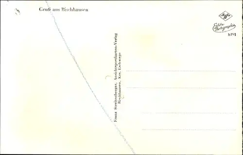 Ak Bischhausen Waldkappel Hessen, Gesamtansicht