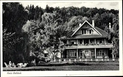 Ak Bad Sobernheim an der Nahe, Haus Waldeck