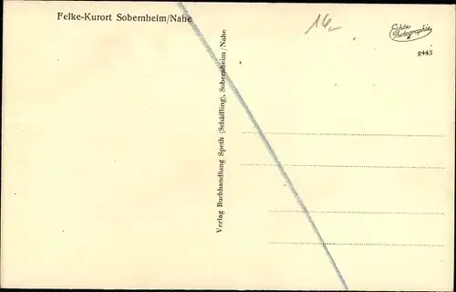 Ak Bad Sobernheim an der Nahe, Gesamtansicht