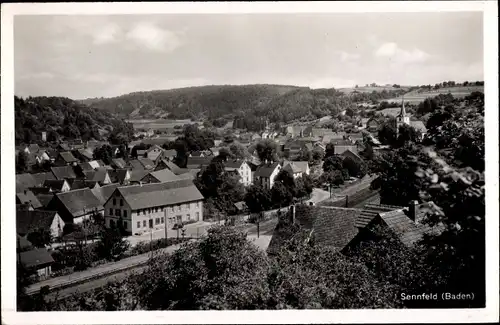 Ak Sennfeld Adelsheim in Baden, Panorama