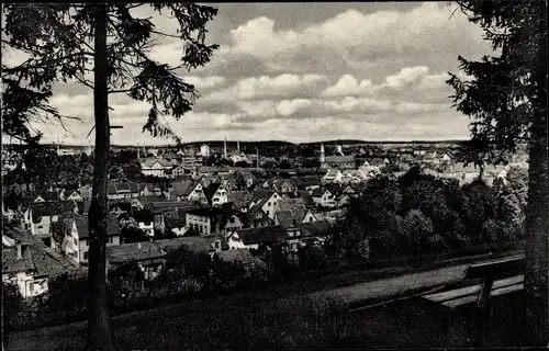 Ak Schwenningen am Neckar, Panorama