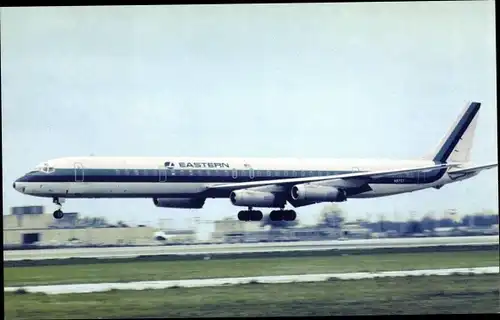 Ak Amerikanisches Passagierflugzeug, Eastern Airlines, Douglas DC-8