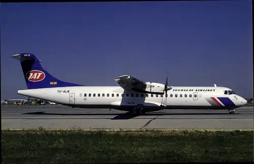 Ak Passagierflugzeug, JAT Yugoslav Airlines, Aerospatiale ATR-72 YU-ALN