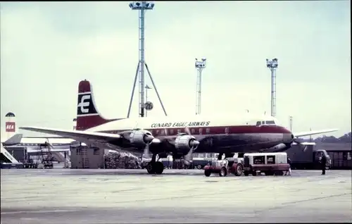 Ak Britisches Passagierflugzeug, Cunard Eagle Airlines, Douglas DC-6