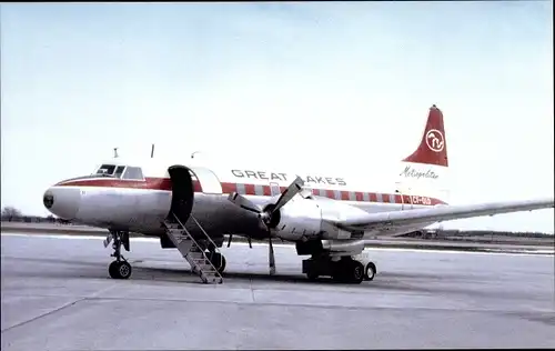 Ak Amerikanisches Passagierflugzeug, Great Lakes Airlines, Convair CV-440