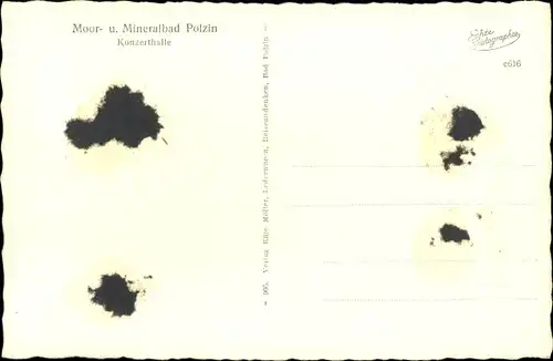 Ak Polczyn Zdrój Bad Polzin Pommern, Konzerthalle