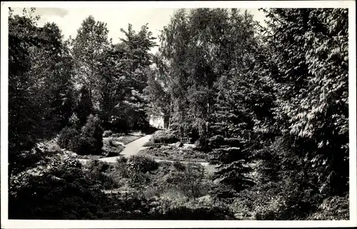 Foto Polczyn Zdrój Bad Polzin Pommern, Parkanlagen