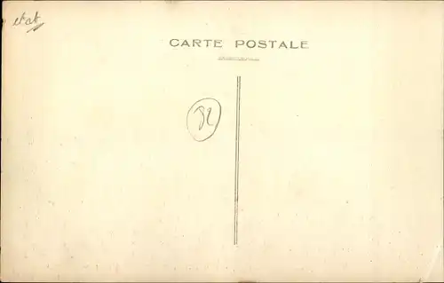 Ak Moissac Tarn et Garonne, Quartier de la Briqueterie, Grandes Inondations du Midi 1930