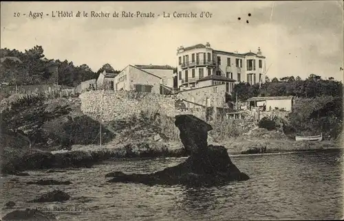 Ak Agay Var, L'Hotel de la Rocher de Rate Penate, la Corniche d'Or