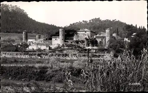 Ak Saint Cyr sur Mer Var, Le Chateau des Baumelles