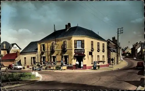 Ak Pont aux Moines Loiret, Hotel du Commerce