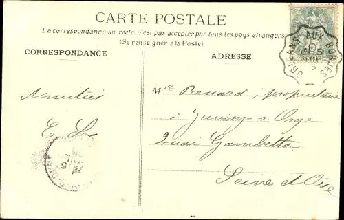 Ak Saint Aignan des Gués Loiret, Chateau