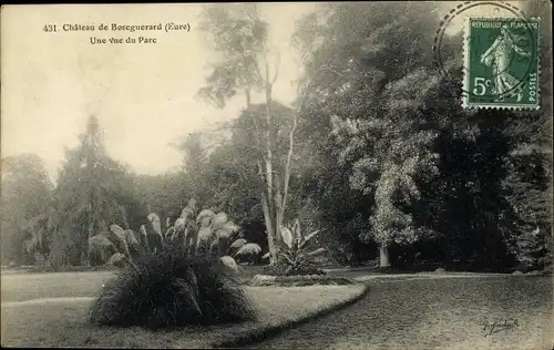 Ak Boscguérard Eure, Une vue du Parc