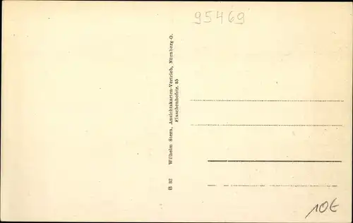 Ak Kirchenlaibach Speichersdorf in Oberfranken, Blick auf den Ort