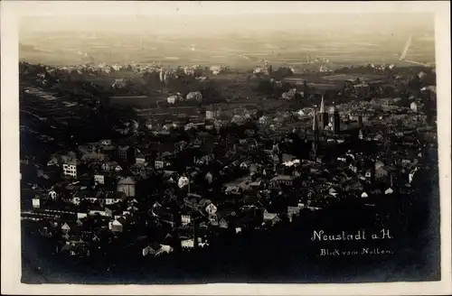 Ak Neustadt an der Weinstraße, Panorama vom Nollen aus