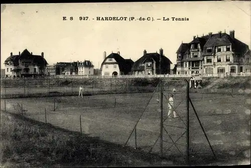 Ak Hardelot Pas de Calais, Le Tennis
