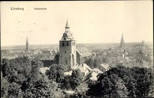 Ak Lüneburg in Niedersachsen, Totalansicht