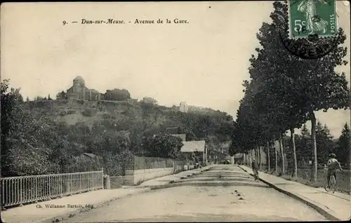 Ak Dun sur Meuse, Avenue de la Gare