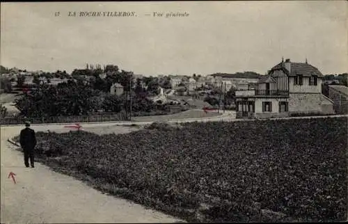 Ak La Roche Villebon Essonne, Vue generale
