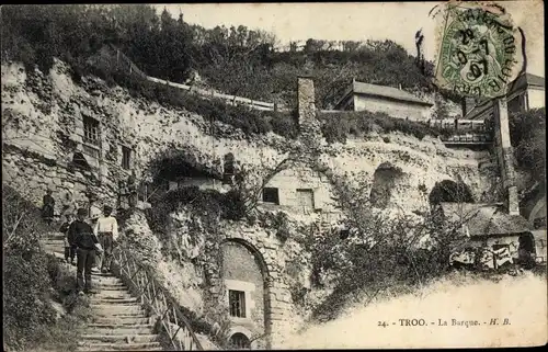 Ak Troo Loir et Cher, La Barque