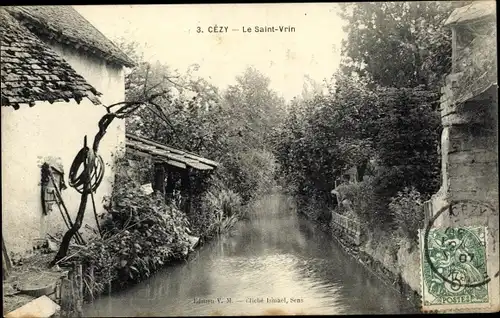 Ak Cézy Yonne, Le Saint Vrin