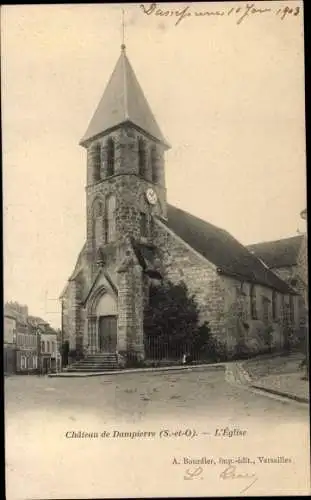 Ak Dampierre Yvelines, L´Église