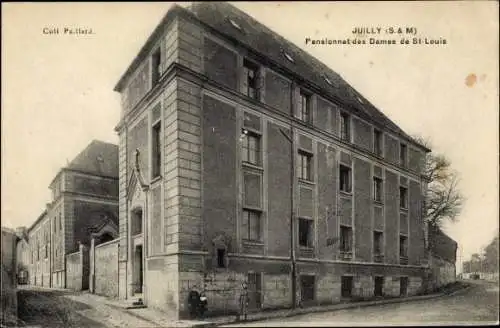 Ak Juilly Seine et Marne, Pensionnat des Dames de St Louis, vue extérieure