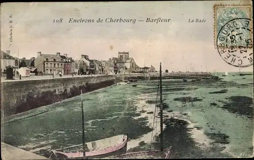 Ak Cherbourg Manche, Barfleur