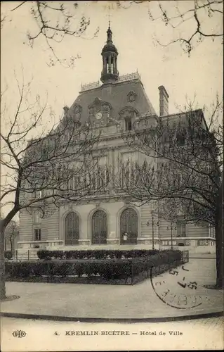 Ak Le Kremlin-Bicêtre Val de Marne, Hotel de Ville