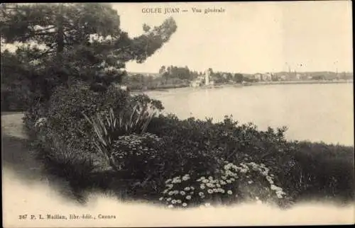 Ak Golfe Juan Alpes Maritimes, Vue generale