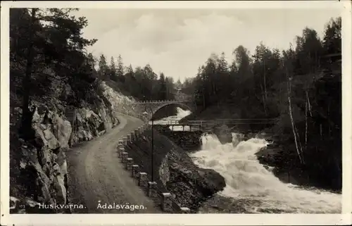 Ak Huskvarna Jönköping Schweden, Adalsvägen