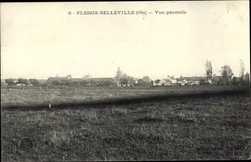 Ak Le Plessis-Belleville Oise, Vue générale