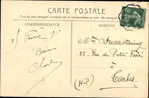 Ak Salies du Salat Haute Garonne, Vue generale