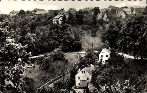 Ak Somsdorf Freital in Sachsen, Luftbild vom Ort