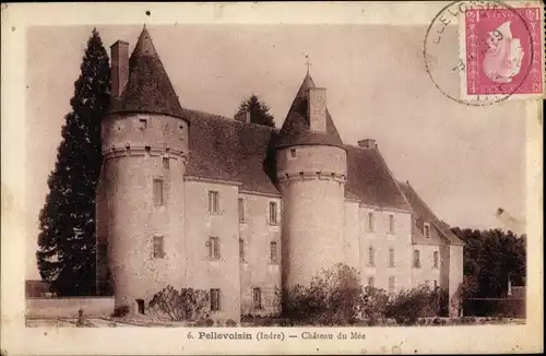 Ak Pellevoisin Indre, Château du Mée