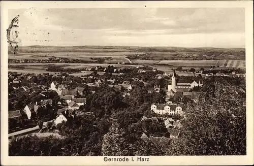 Ak Gernrode Quedlinburg im Harz, Totale