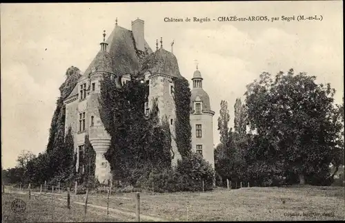 Ak Chaze sur Argos Maine et Loire, Chateau de Raguin