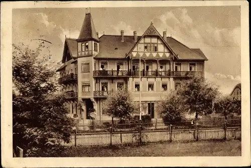 Ak Bad Lausick in Sachsen, Genesungsheim