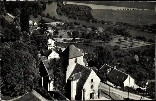 Ak Sainte Aulde Seine et Marne, L'Eglise