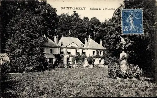 Ak Saint Prest Eure et Loir, Chateau de la Prestriere