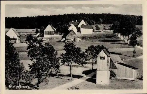 Ak Holzhau Rechenberg Bienenmühle Erzgebirge, Panorama