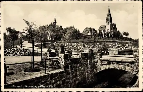 Ak Tannenbergsthal Muldenhammer im Vogtland, Gasthof  zur Tanne