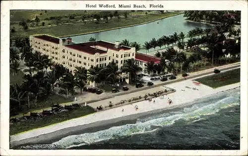 Ak Miami Beach Florida USA, Hotel Wofford