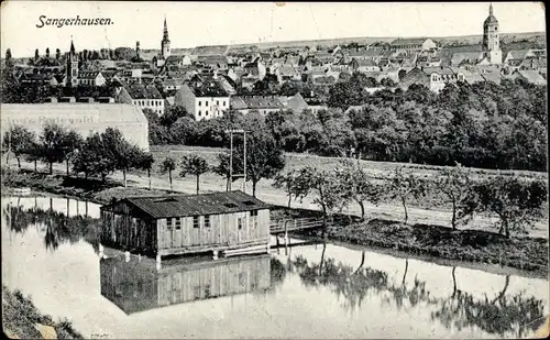 Ak Sangerhausen am Südharz, Gesamtansicht