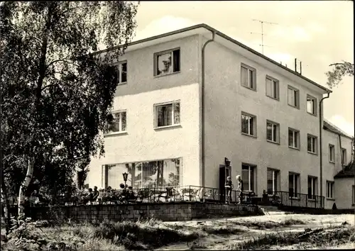 Ak Wendisch Rietz im Kreis Oder Spree, Schulungs und Erholungsheim der Dt. Post am Glubigsee